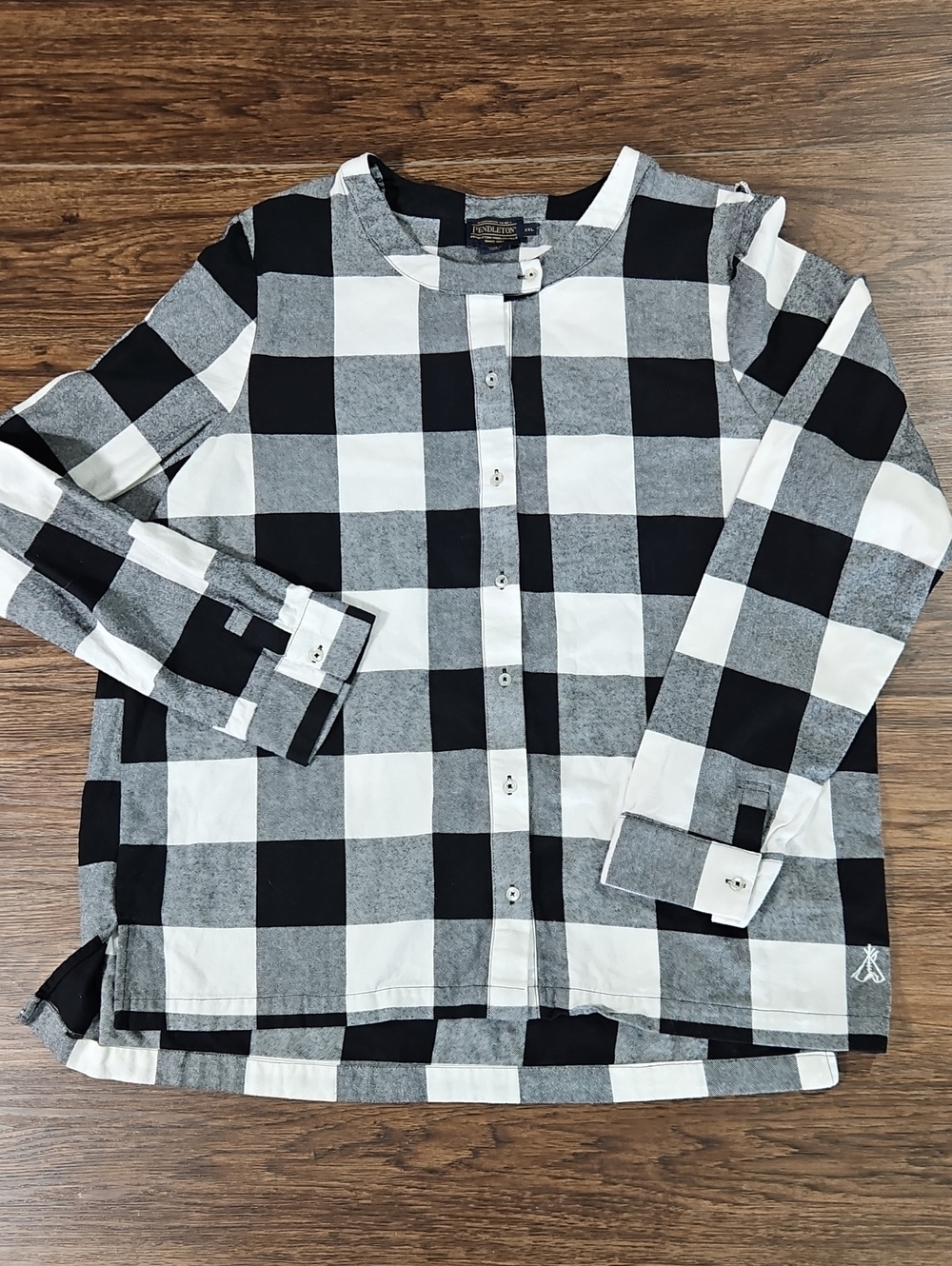 Pendleton Women's XXL Button Front Buffalo Plaid Shirt